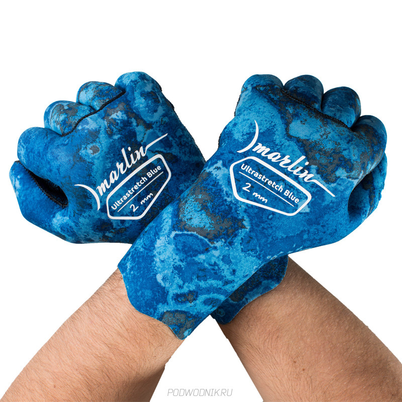 Перчатки Marlin Ultrastretch Blue 2 мм