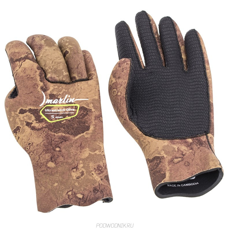 Перчатки Ultrastretch Camo 5 мм