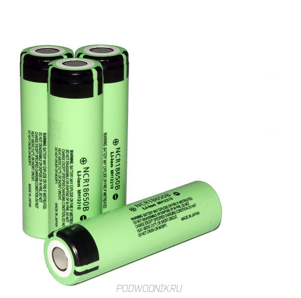 Аккумулятор Panasonic Li-lon 18650 3400 mAh